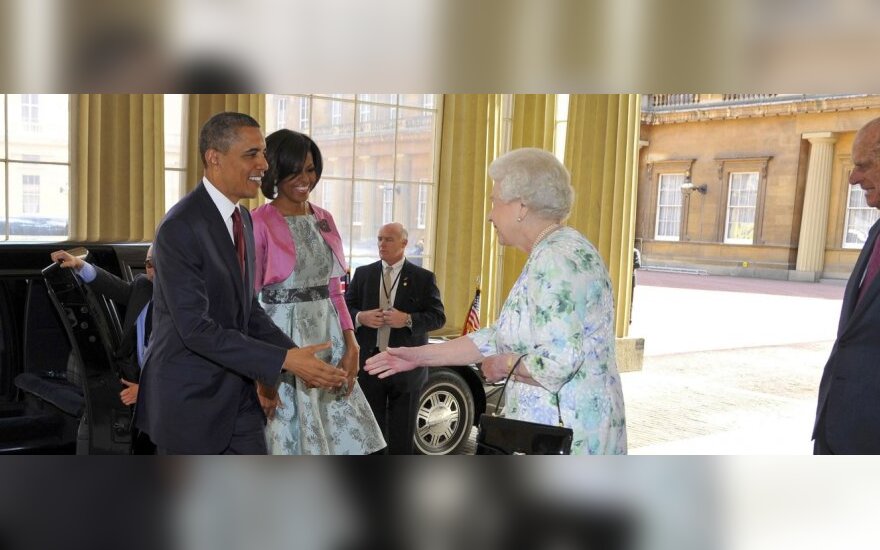 Обама встретился с королевский семьей