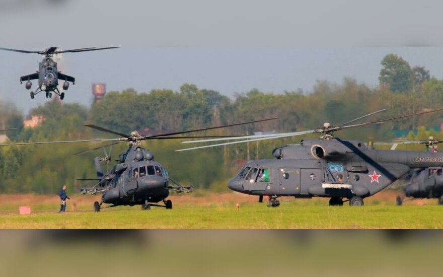 СНБО: российские вертолеты обстреляли украинских пограничников