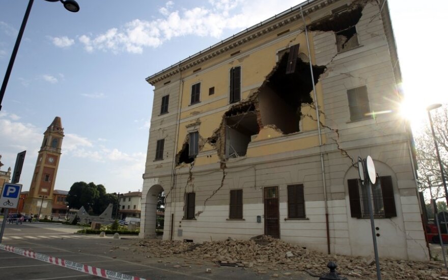На севере Италии произошло землетрясение
