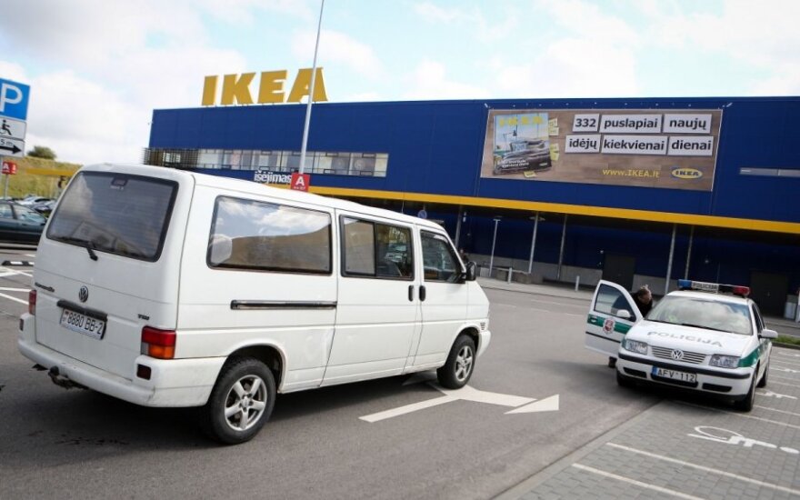 В Вильнюсе, около Ikea, автомобиль сбил 5-летнего ребенка