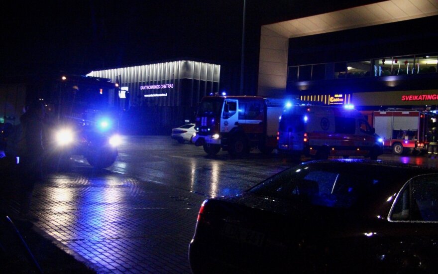 В Вильнюсе был эвакуирован спортивный центр Impuls