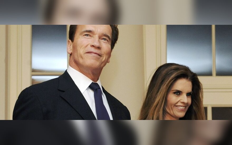 Arnoldas Schwarzeneggeris ir Maria Shriver