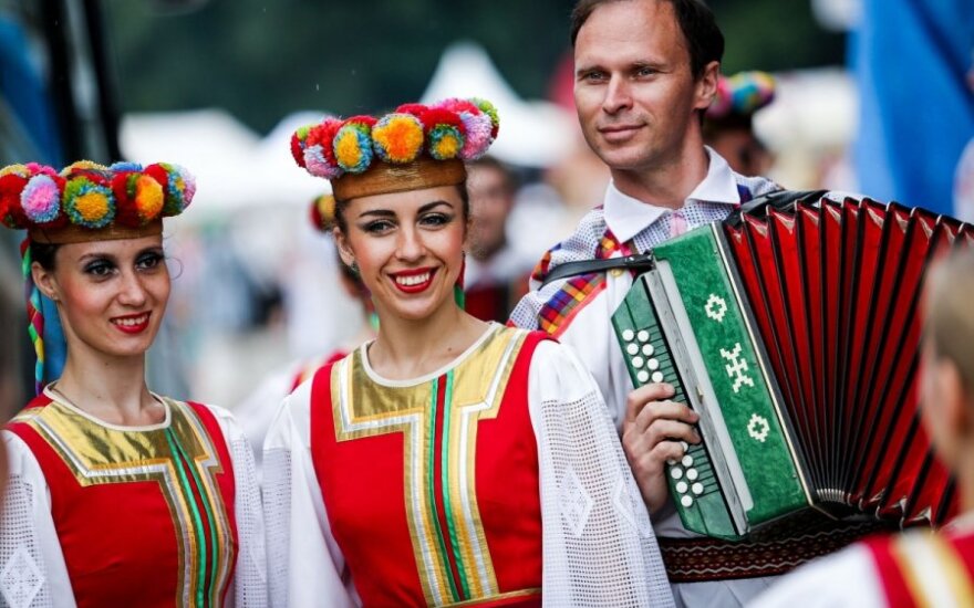 В столице Литвы отметили День России