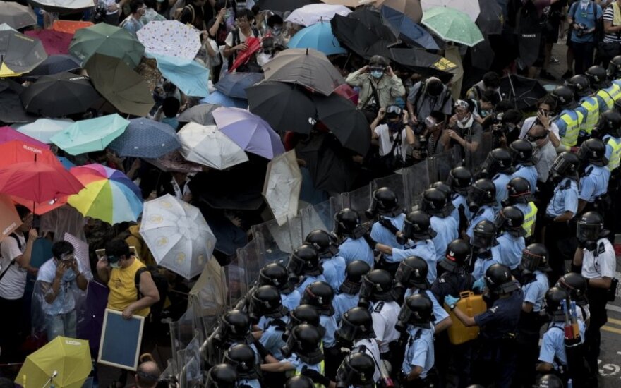 В Гонконге за время протестов ранены 56 человек
