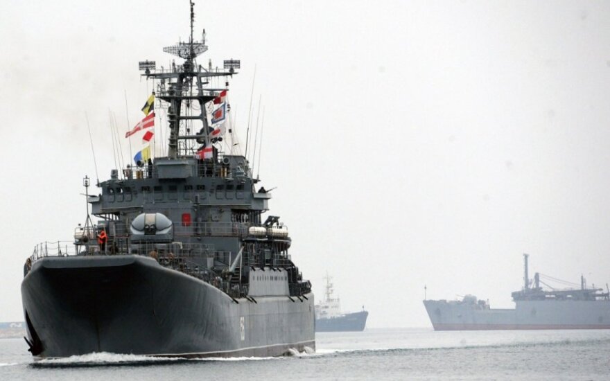 Kariniai laivai, Ukraina, Krymas, Juodoji jūra