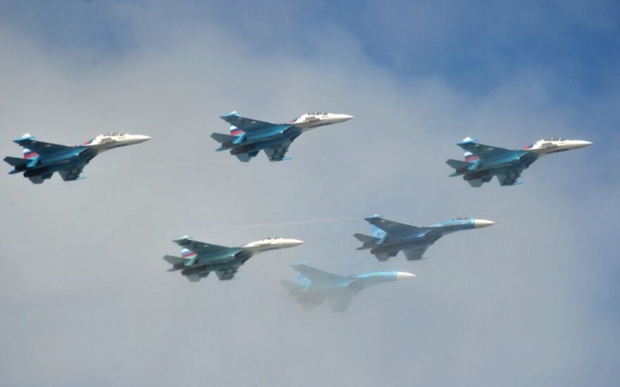 Rusijos naikintuvai Su-27