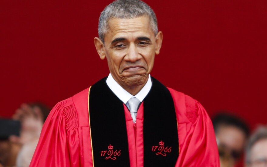 B. Obama Rutgerso universitete