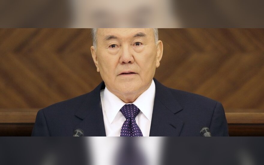 Kazachstano prezidentas Nursultanas Nazarbajevas 