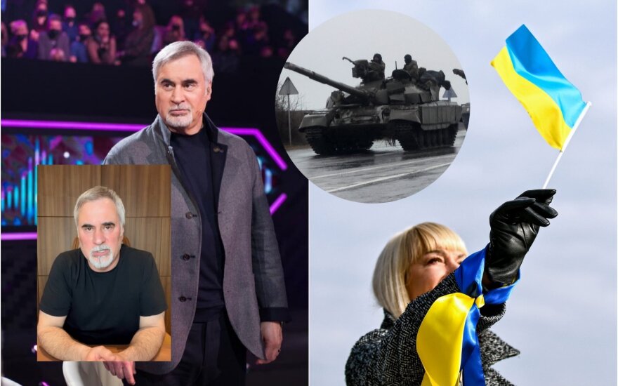 Valerijus Meladzė išreiškė palaikymą Ukrainai / Foto: Vida Press, soc. tinklai