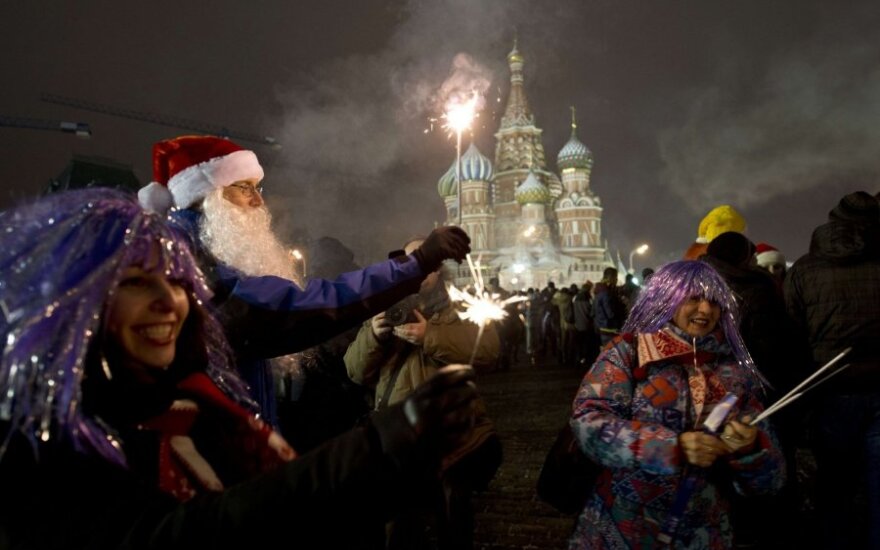 Naujieji metai Maskvoje