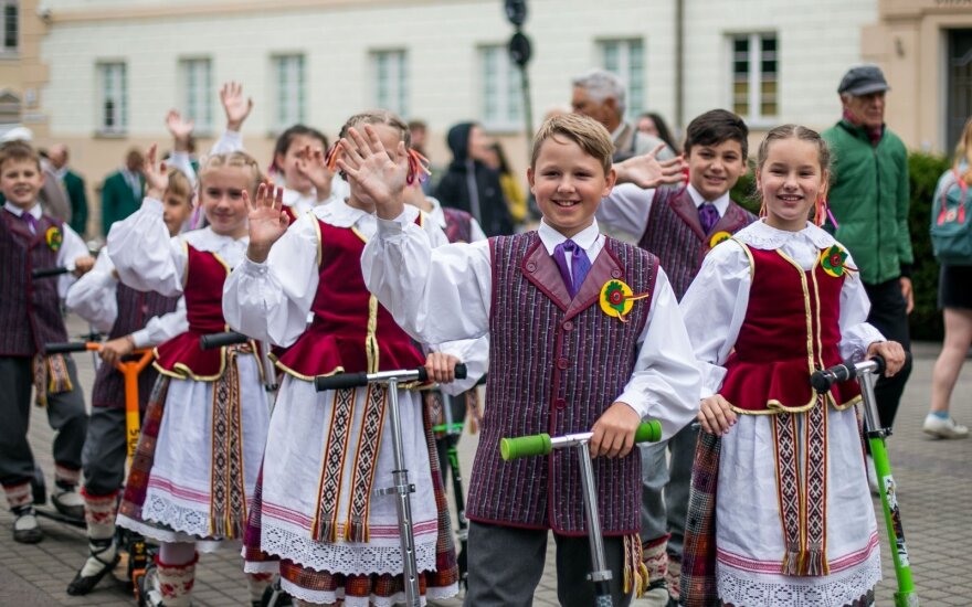 В Вильнюсе начался Праздник песни
