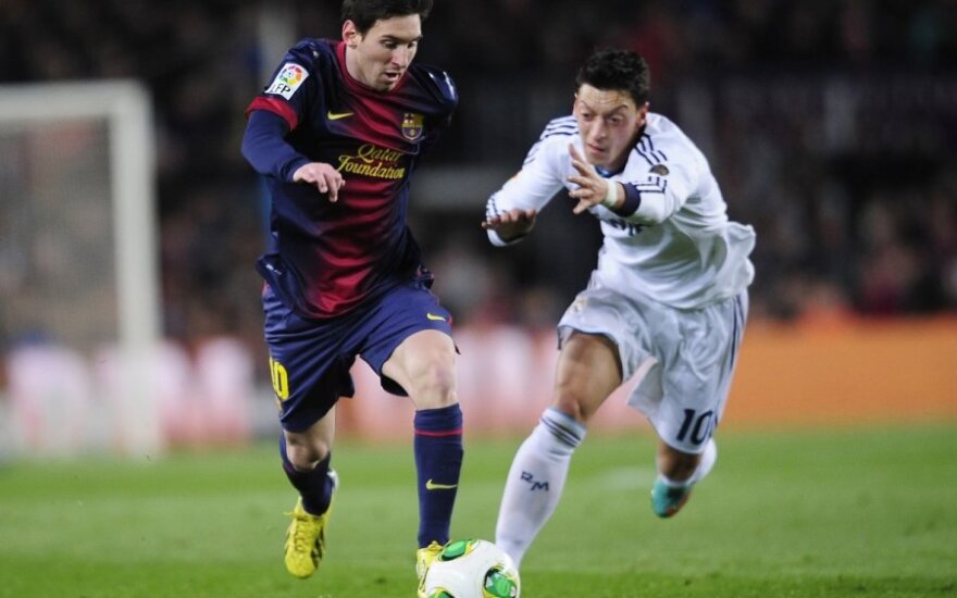 Lionelis Messi ir Mesutas Ozilas