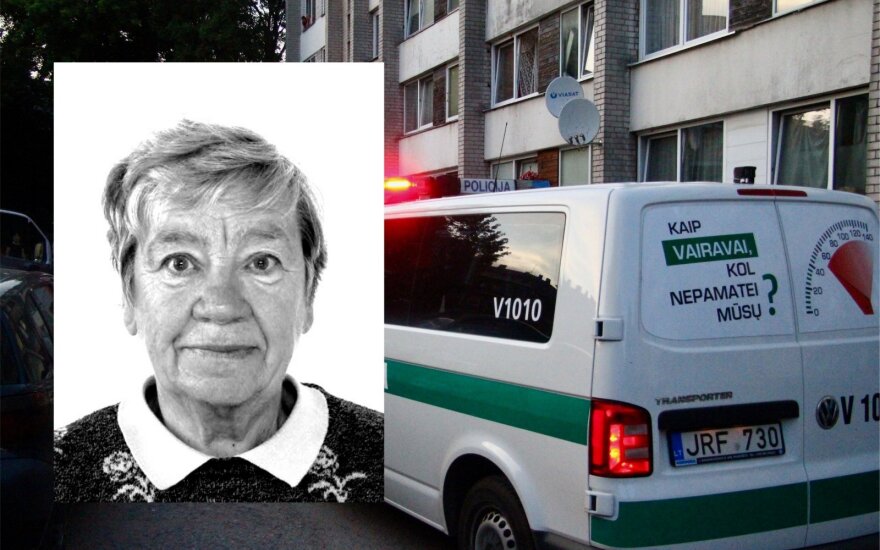 Клайпедская полиция разыскивает пропавшую без вести пенсионерку