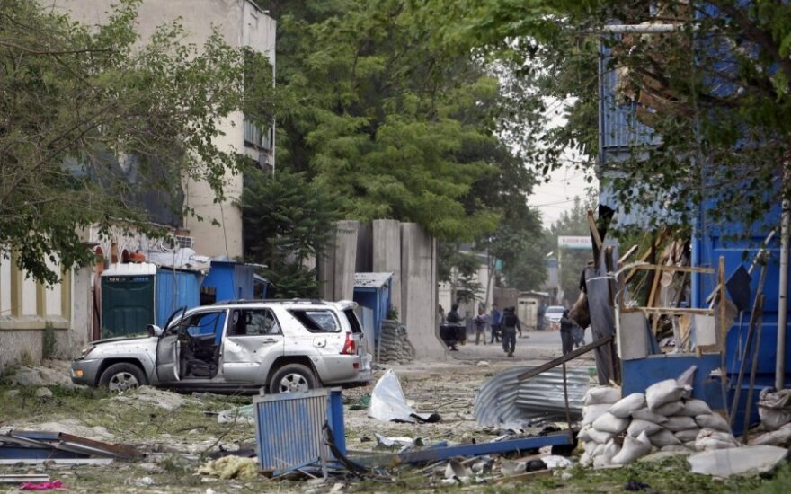 В Кабуле произошел мощный взрыв