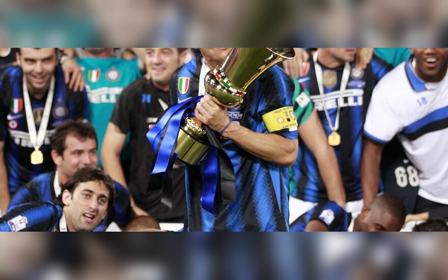 Javieras Zanetti ("Inter") su iškovota Italijos taure