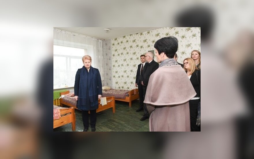 Dalia Grybauskaitė lankosi Švėkšnos specialiojo ugdymo centre