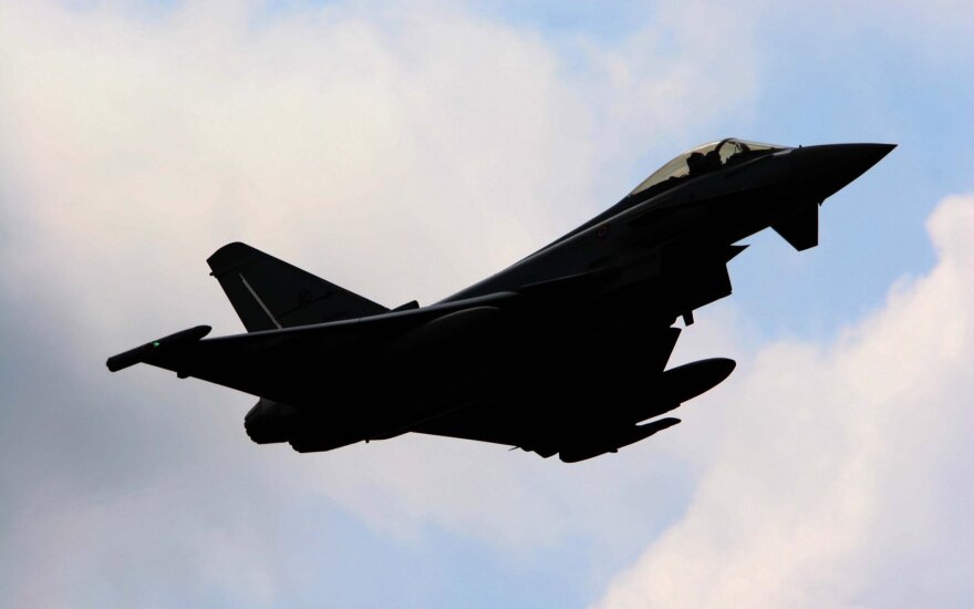 Британские Typhoon вновь поднялись в воздух для защиты стран Балтии от самолетов РФ