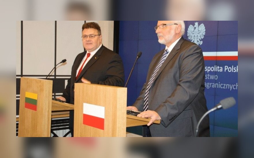 Главы МИД Литвы и Польши признают необходимость тесного сотрудничества