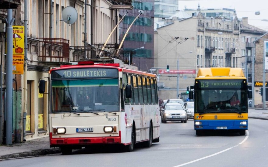 Водители общественного транспорта в Вильнюсе готовятся к забастовке