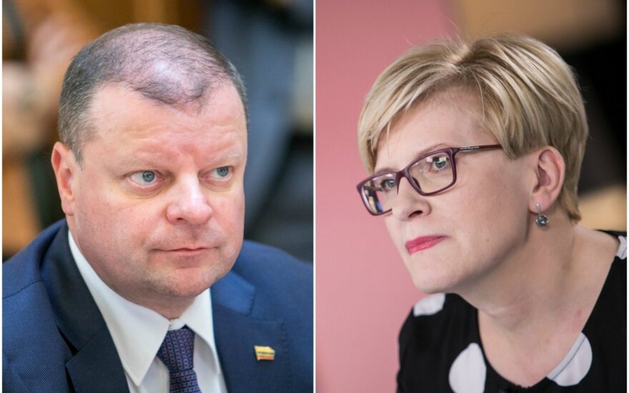 Saulius Skvernelis, Ingrida Šimonytė