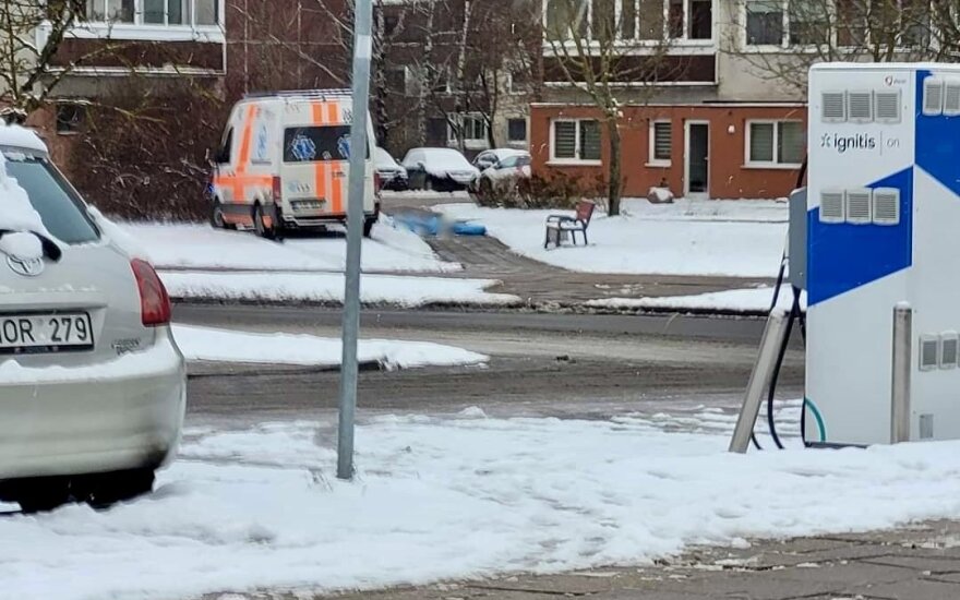 В Вильнюсе на улице скончался мужчина