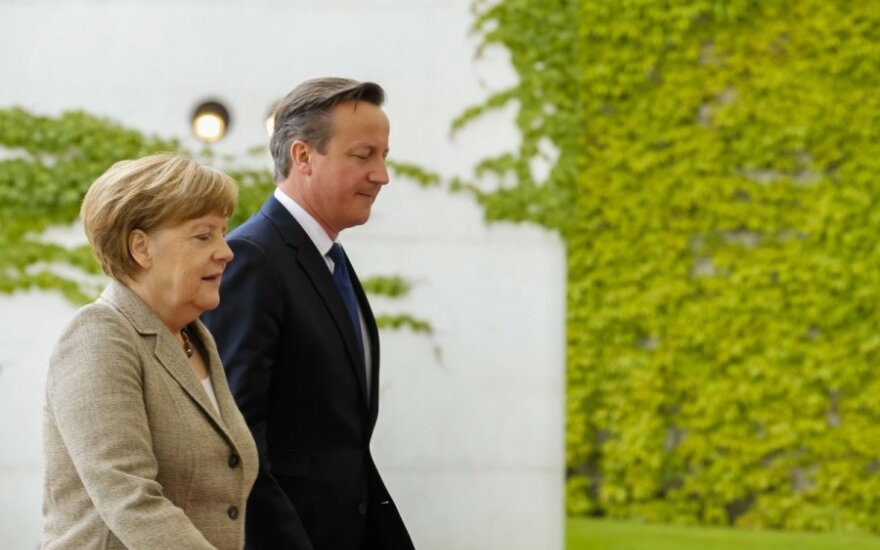 Davidas Cameronas, Angela Merkel