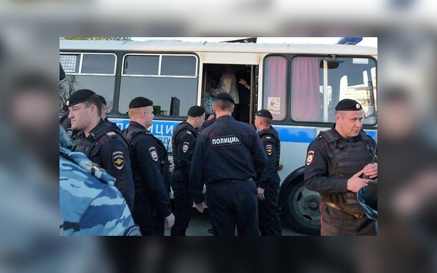 Полиция завела дела на шестерых задержанных на Болотной площади Москвы