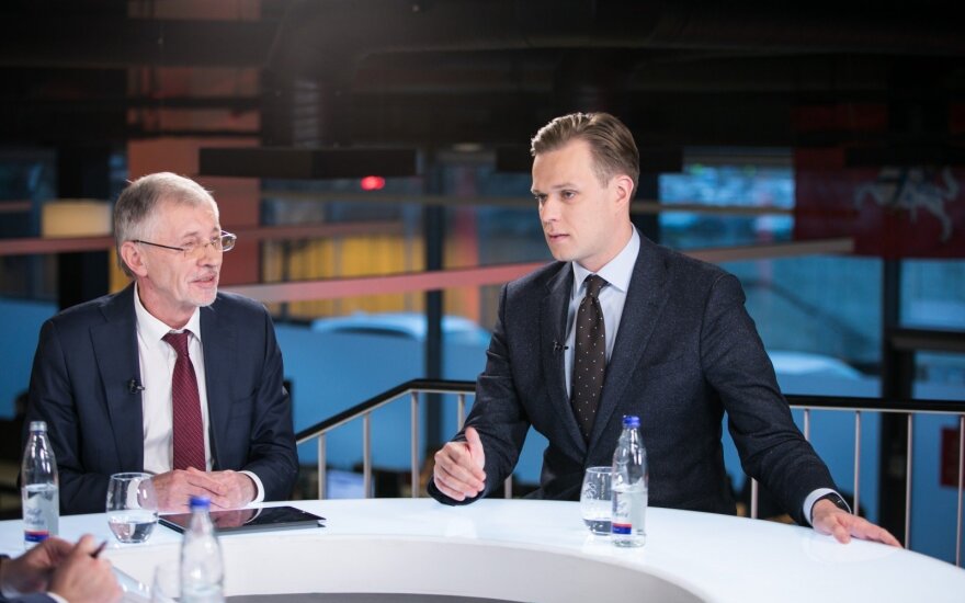 Gediminas Kirkilas, Gabrielius Landsbergis