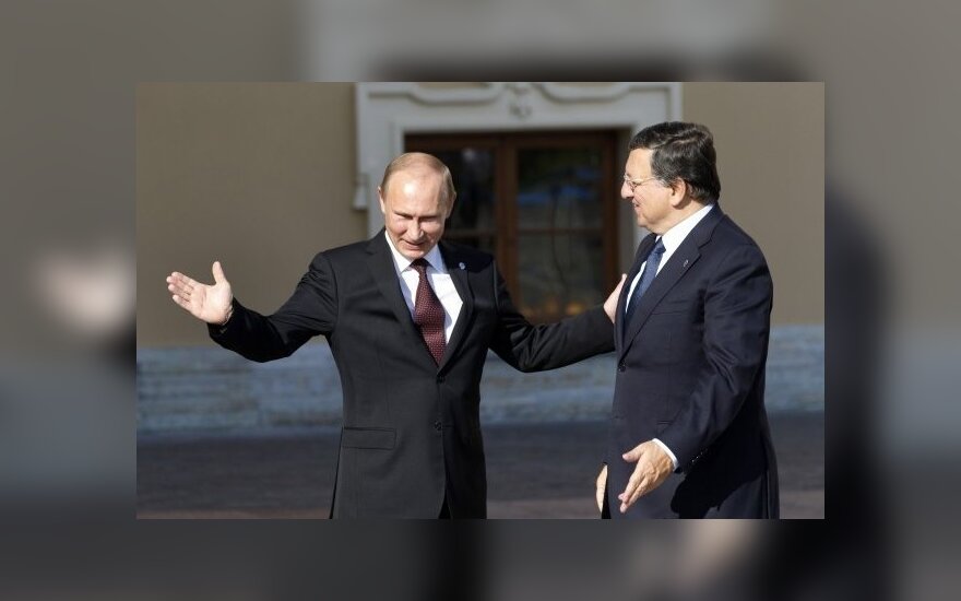 V. Putinas ir J. M. Barroso