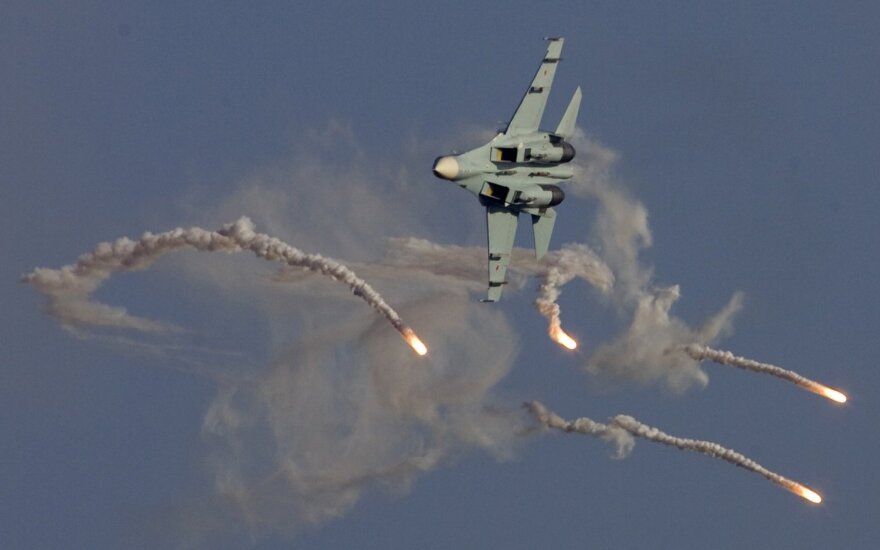 Российские военные самолеты нанесли удары по Пальмире