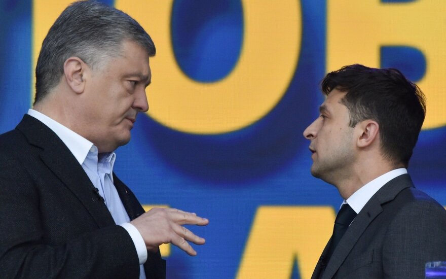 Petro Porošenka, Volodymyras Zelenskis