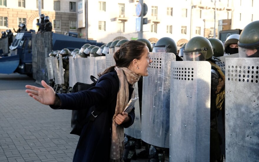 В Минске задержаны несколько участниц протестного "Женского марша"