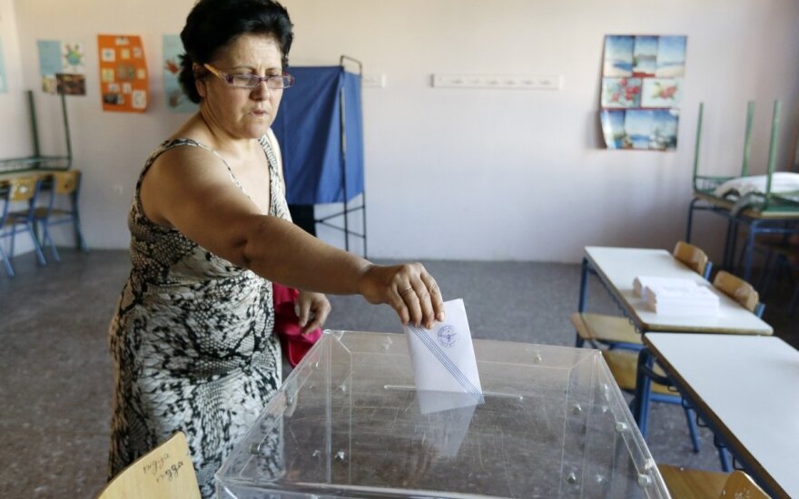 Graikai balsuoja referendume