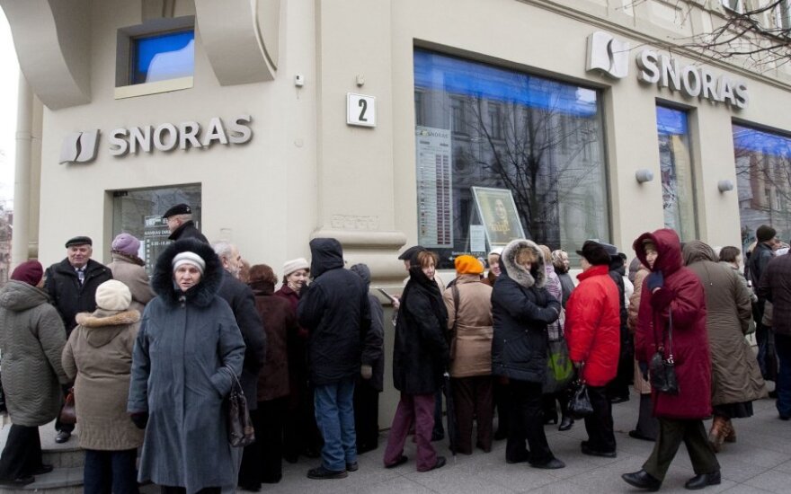 Центробанк Литвы о крахе Snoras: банкротство как банкротство