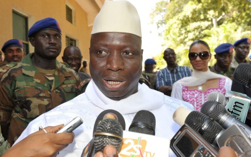 Gambijos prezidentas Yahya Jammeh