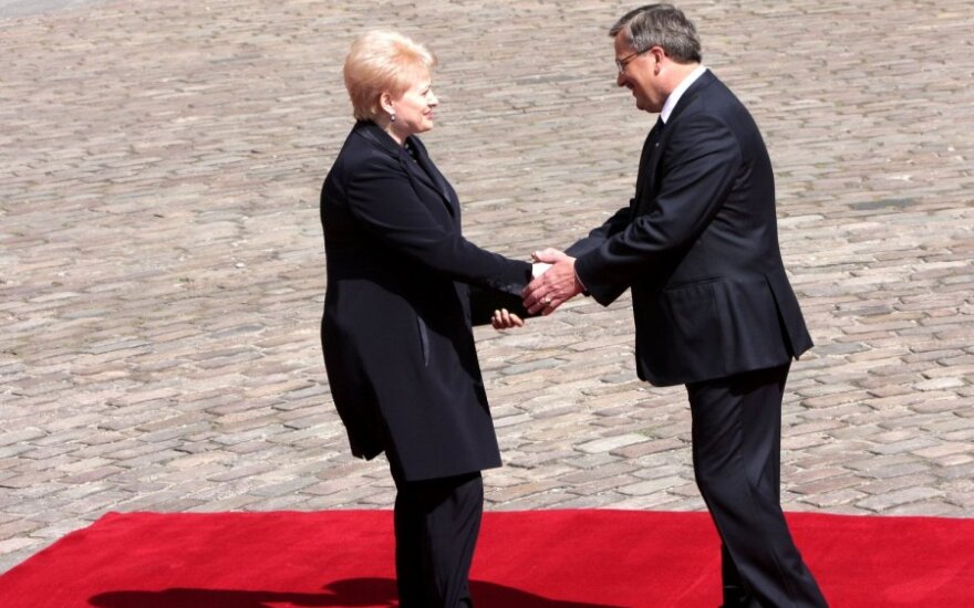 Dalia Grybauskaitė, Bronislawas Komorowskis