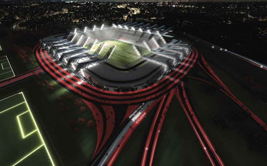 Nacionalinio stadiono vizualizacija
