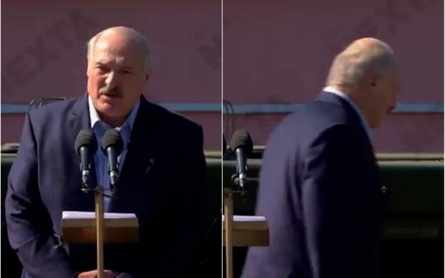 Aliaksandras Lukašenka, NEXTA stopkadrai