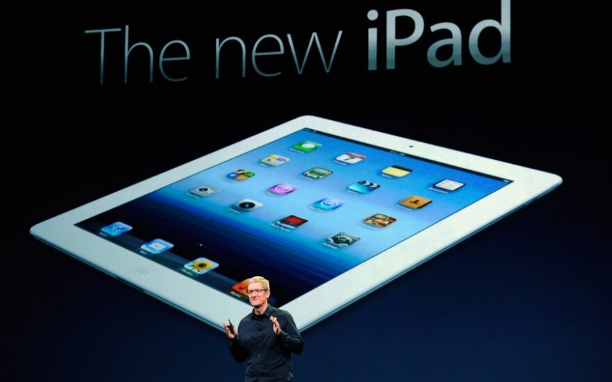 Trečios kartos "iPad" pristatymas