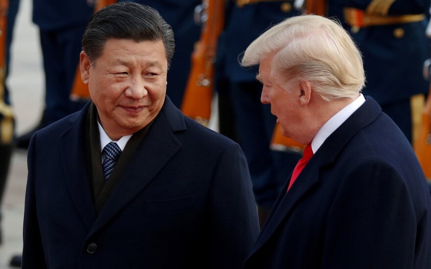 Xi Jinpingas ir Donaldas Trumpas