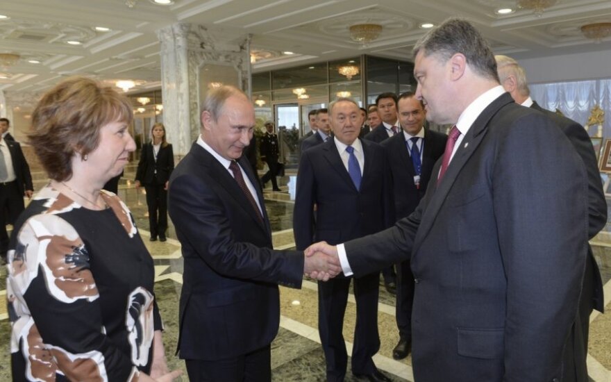 Vladimiras Putinas, Petro Porošenka