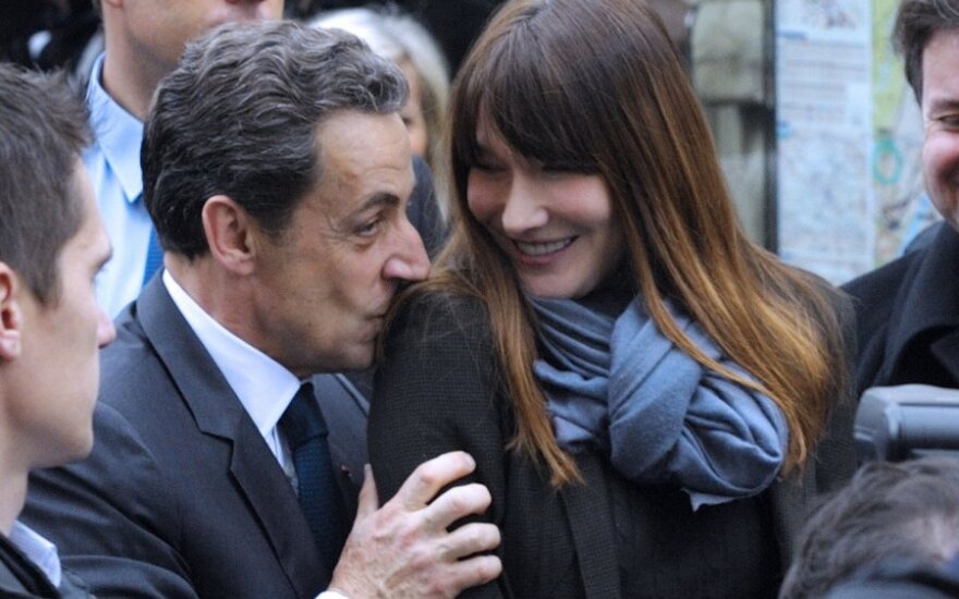 Nicolas Sarkozy ir Carla Bruni