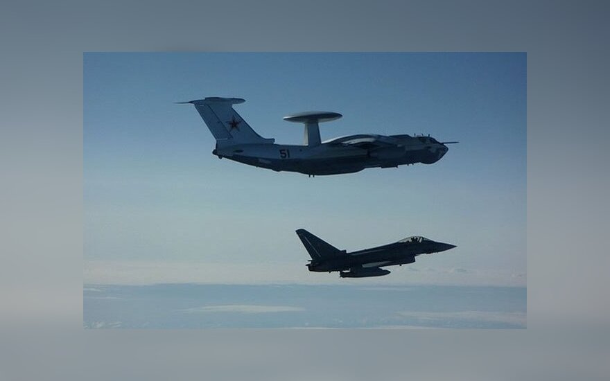 Истребители НАТО один раз сопроводили российский самолет