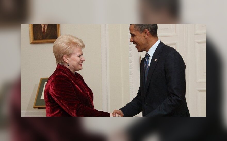 B.Obama Lenkijoje susitiko su D.Grybauskaite
