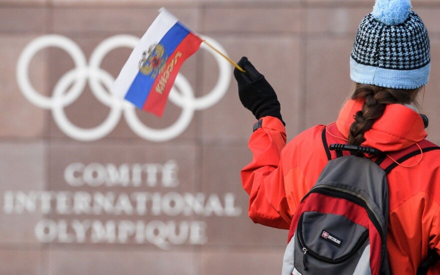Tarptautinis olimpinis komitetas ir Rusijos vėliava