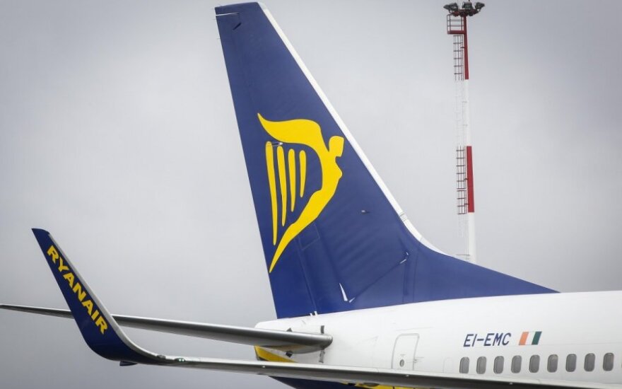 Ryanair представила новый маршрут из Каунаса