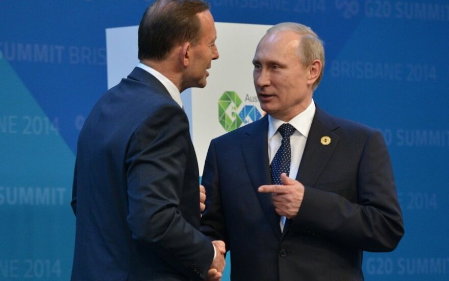 Tony Abbottas, Vladimiras Putinas