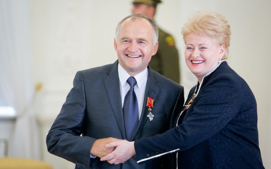 Jurgis Kairys ir Dalia Grybauskaitė