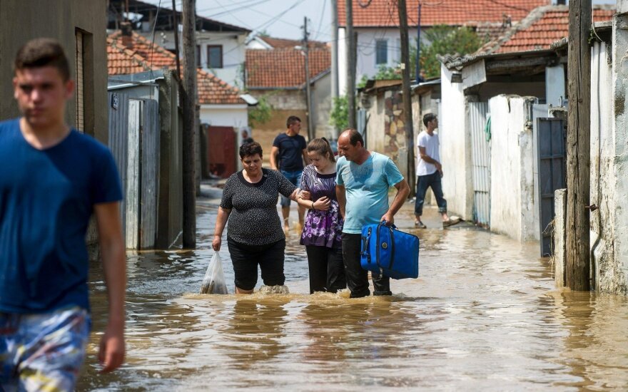 Жертвами урагана в Македонии стали 15 человек