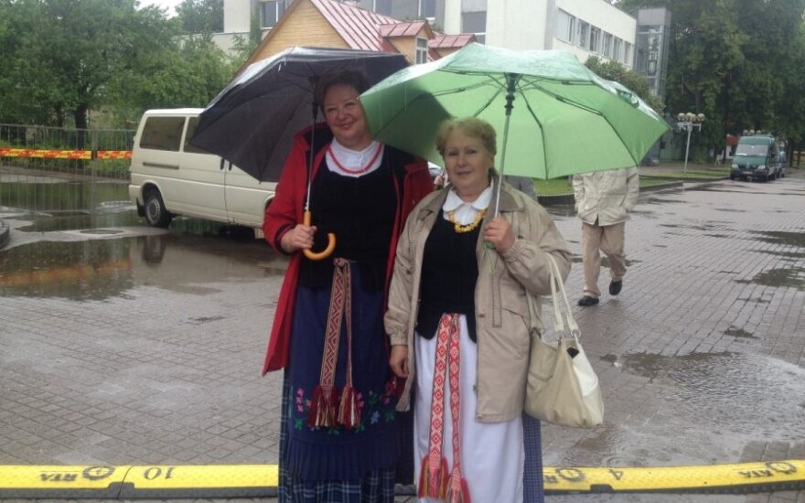 Открытие сезона в Друскининкай омрачил дождь